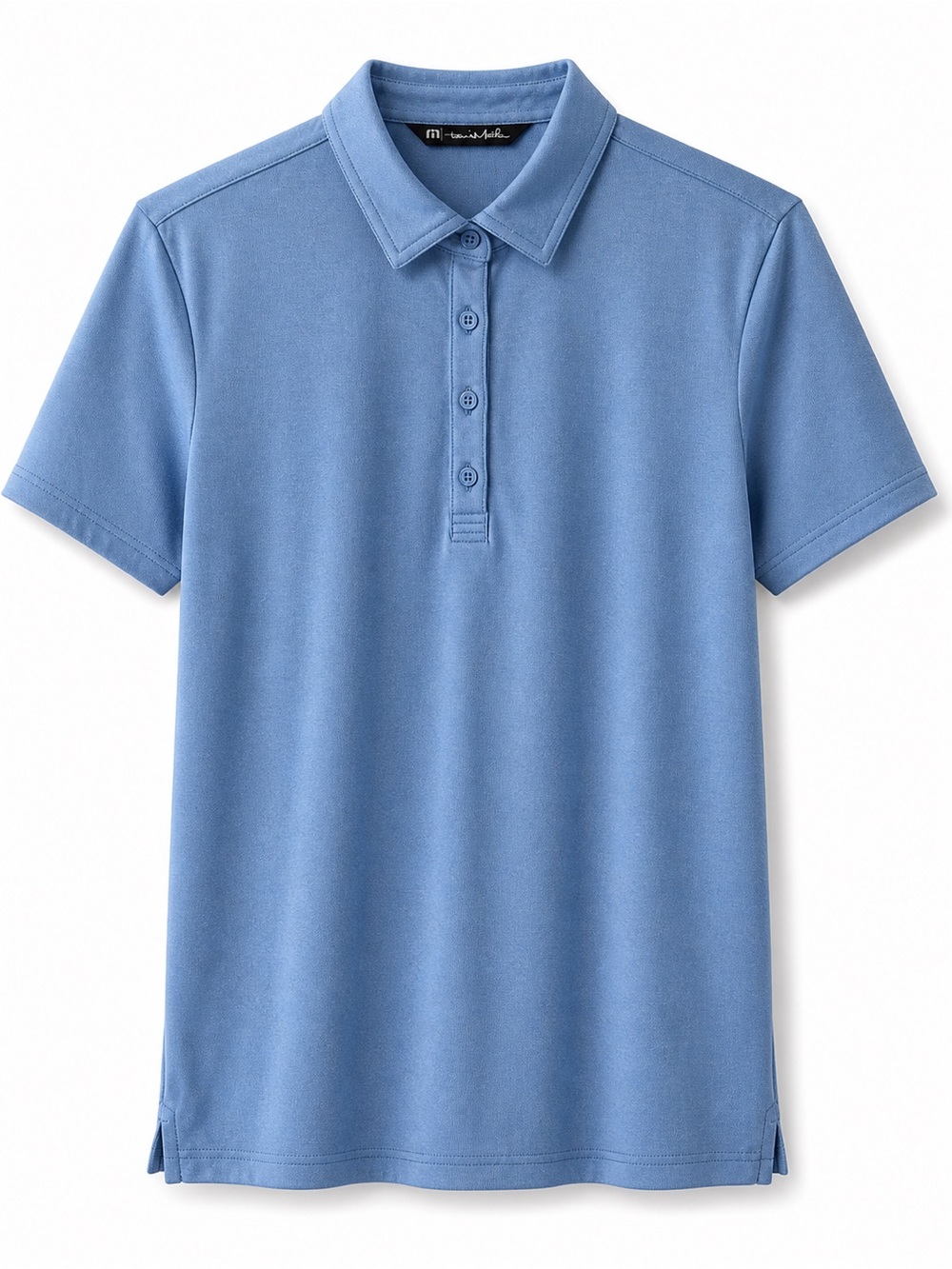 Travis Mathew Men's Light Blue Polo Shirt